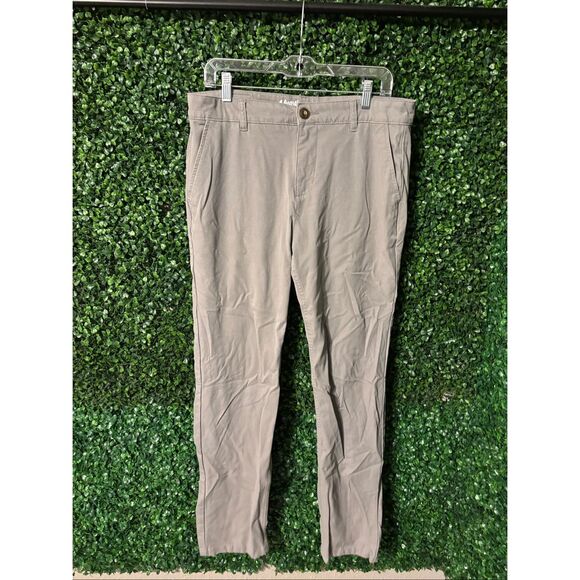 Mugsy Damen’s Gray Chino Pants Size 34x32 - Picture 1 of 5